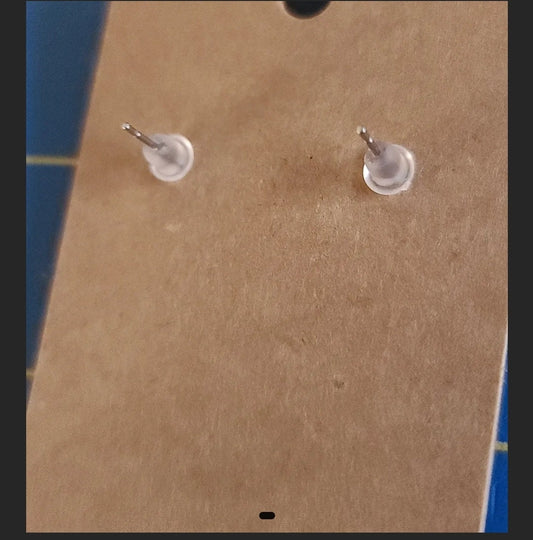 Vizsla dog stud earrings-laser cut and engraved wood stud earrings-vizsla dog studs-vizsla dog earrings-handpainted